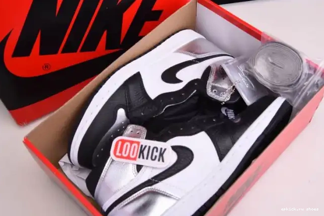 Rep HIGH TOE 1 AIR CD0461-001 OG JORDAN WMNS SILVER 0603